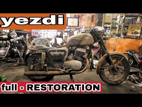 Old yezdi | restoration | ओल्ड मॉडल yezdi रिस्टोरेशन