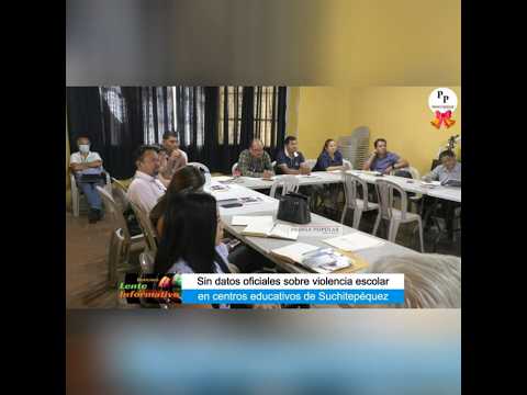 Sin datos oficiales sobre violencia escolar en Suchitepéquez