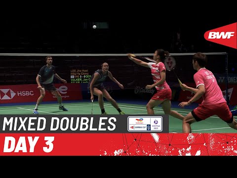 TotalEnergies BWF Sudirman Cup 2021 | Lee/Hsu (TPE) vs Völker/Efler (GER) | Group B