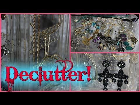 Earring Declutter / Jewelry Declutter Video
