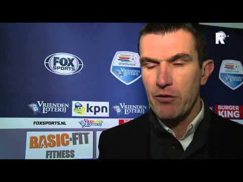 Marinus Dijkhuizen na afloop van ADO Den Haag - Excelsior