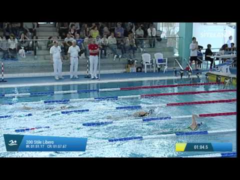 Eliminatorie 5 dei 200 Stile Libero  Assoluti Femmine Agonisti - 18 Memorial  Chiara Giavi