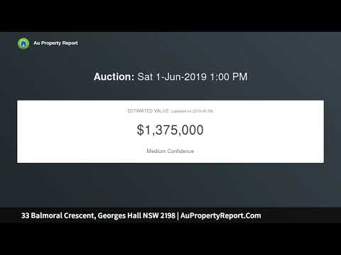 33 Balmoral Crescent, Georges Hall NSW 2198 | AuPropertyReport.Com