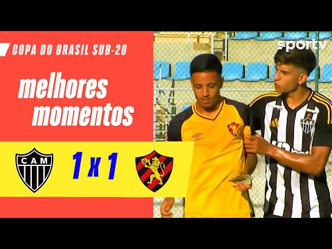 Gols e lances de Atlético Mineiro x Sport