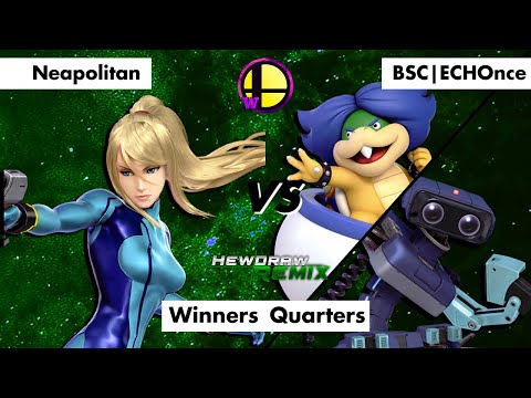 Neapolitan (ZSS) VS BSC | ECHOnce (Bowser Jr., ROB, Zelda) | HDR-CADE Series #14 - Winners Quarters