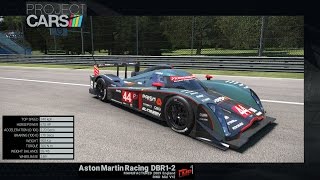 Project CARS: Aston Martin DBR1-2 @Monza GP - preview & test lap (Aston Martin Track Expansion)
