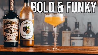 Passion Fruit Daiquiri with Doctor Bird Jamaican Pot Still Rum