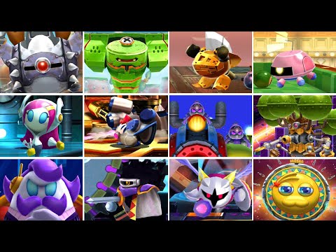 Kirby Planet Robobot - All Bosses + Secret Bosses
