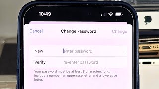 How To Change Email Password on iPhone 15 Pro Max