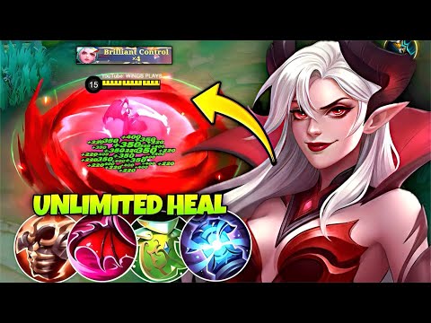 ALICE NEW META BUILD!! 🔥 INFINITE HEAL + INSANE DAMAGE! UNKILLABLE MONSTER 😱 | MLBB
