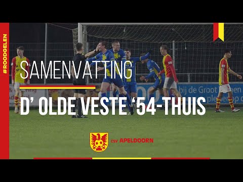 Samenvatting csv Apeldoorn - d' Olde Veste '54 | 14 december 2024