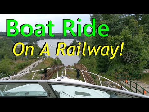 Big Chute Marine Railway to Midland!  Epic Boat Cruise 2019, Episode 23