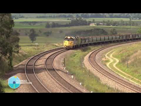 Australian Diesels: DL47 & DL43 - Loaded Grain - December 2020