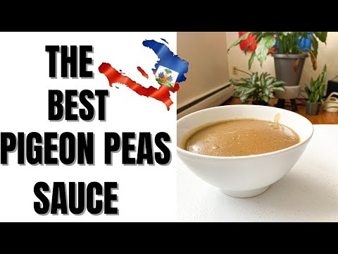 HOW TO MAKE THE BEST PIGEON PEAS SAUCE AKA SOS PWA CONGO