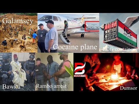 Mahama’s 100 days in office! Cocaine plane, dumsor,Rambo arrest! dada noa😂NPP fire🔥NDC over galamsey