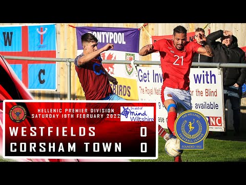 Westfields FC 0 V 0 Corsham Town FC - Hellenic Premier Match Highlights