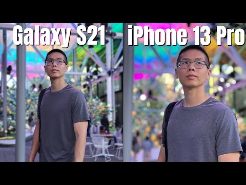iPhone 13 Pro vs Samsung Galaxy S21 Camera Comparison