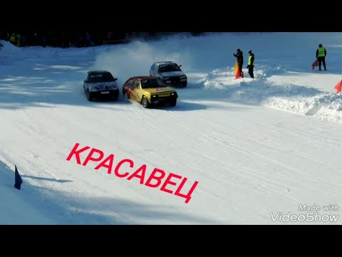 Автомобильные гонки на льду 2 часть К-Чепецк