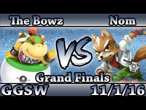 GGSW 5 - The Bowz (Bowser Jr) Vs GG | Nom (Fox, Sheik) Smash Wii U Grand Finals - Smash 4