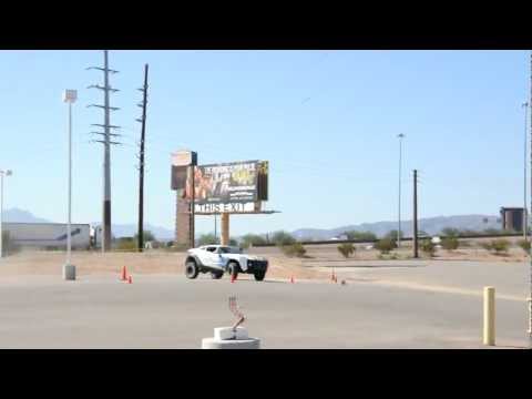 Thumbnail for Full airborne jump of the Rally Fighter at Local Motors by Local Motors