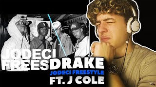 Drake - Jodeci [Freestyle] ft. J. Cole REACTION! [First Time Hearing]