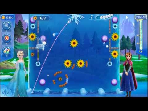 Frozen Free Fall: Icy Shot Level 180 - NO BOOSTERS ☃☃☃