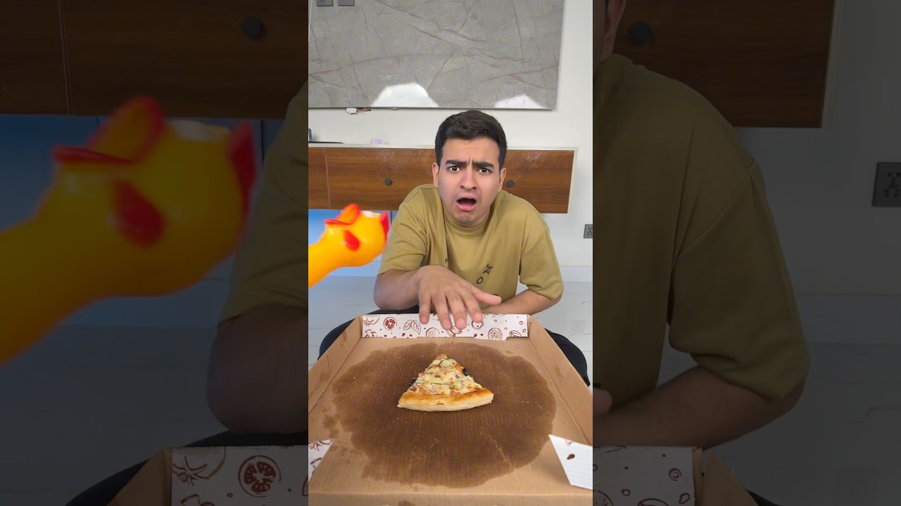 I want to eat my Brother’s Pizza! 🍕😭