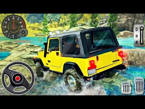 Offroad Jeep Driving Simulator - Luxury SUV 4x4 Parado Stunts - Android Gameplay