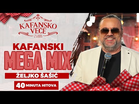 ZELJKO SASIC - KAFANSKI MEGA MIX 40MIN | UZIVO | ORK MILOS STOJKOVIC I GOLD | 2025