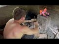 Primitive Technology: Smelting Iron In Brick Furnaces thumbnail 2