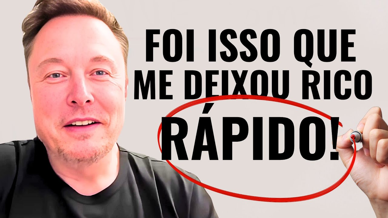 Como ganhar seu primeiro MILHÃO (Mesmo que esteja falido, atrasado ou perdido) - Elon Musk