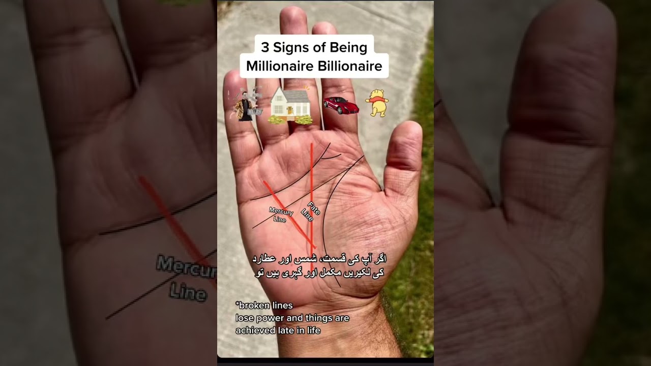 What are the signs of wealth and Richness on hand in Palmistry? #palmistry #wealth #rich