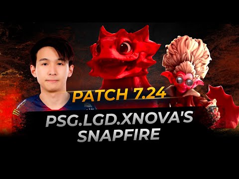 xNova is a Support Snapfire - Dota 2 Replay Full Gameplay