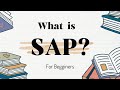 What Is SAP For Beginners The Only Video You Need To Watch