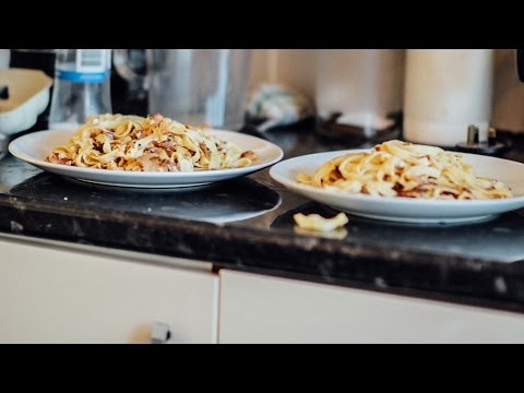 MAKING SP's CARBONARA!