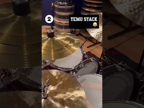 Clap Stack Options #cymbals #drumgear #drumsounds #recordingdrums #strajkstudios