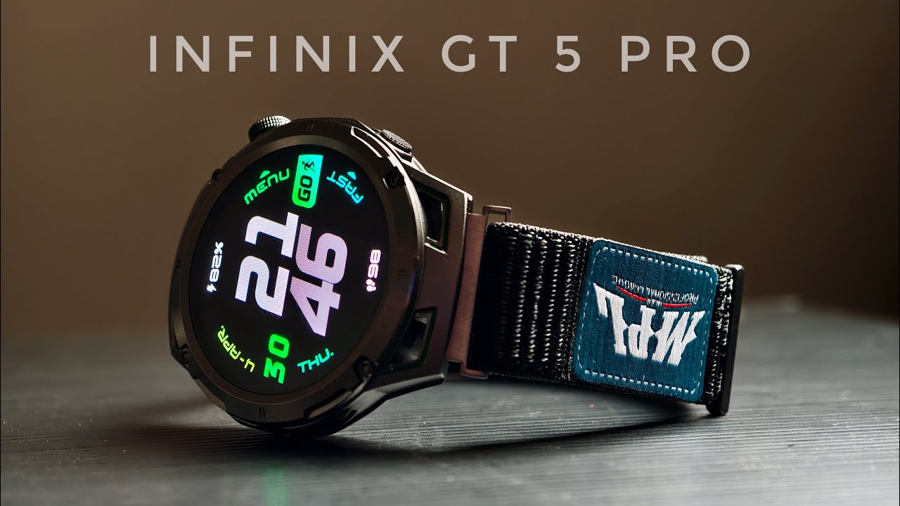 INFINIX GT5 PRO - SMARTWATCH GPS 600 RIBUAN - Unboxing Test Compare gps