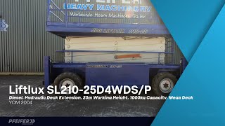 Liftlux SL210-25D4WDS/P Diesel, Hydraulic Deck Extension, scissor lift for sale - Image 4 | Machineryline IN Liftlux SL210-25D4WDS/P Diesel, Hydraulic Deck Extension, scissor lift | Image 4 - Machineryline