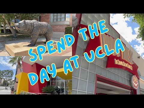 Walk Around UCLA and Westwood Village, In-N-Out, and Diddy Riese