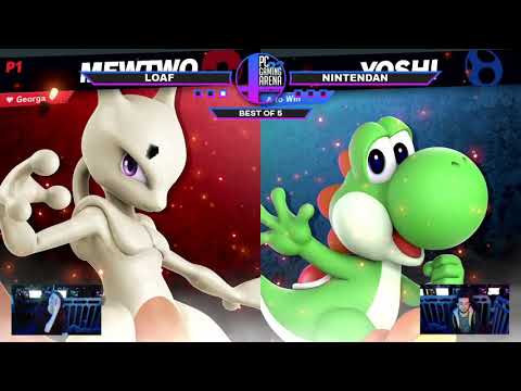 PCGA Ultimate Weekly #25 - Loaf (MewTwo) VS Nintendan (Yoshi) - Losers Semi-Final