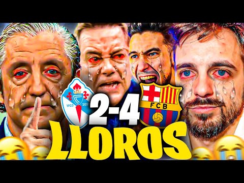 😂THE BEST MADRID FANS' CRYING AFTER CELTA 2-4 FC BARCELONA - Ruskii