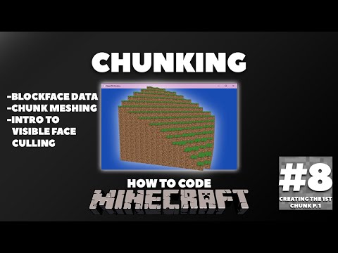 Chunking Part 1 | How to Code Minecraft (OpenTK/OpenGL C#) | Ep. 8