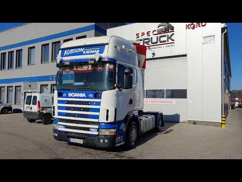 Scania 124L 420, Steel /Air, Manual, RETARDER