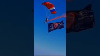 thunivu promotion 🔥🔥 | sky diving at dubai 🔥😍😍 #shorts #trending #thunivu #gangstaa
