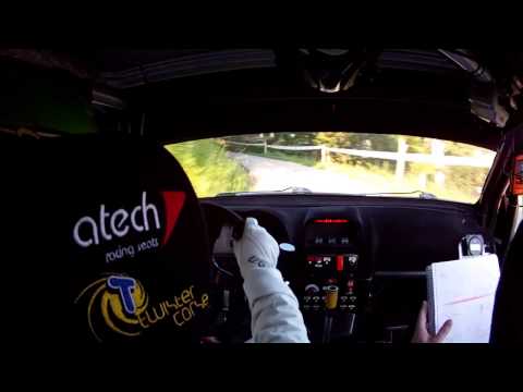 CameraCar Rally Valli Cuneesi 2014 Lombardi- Pieri Renault Clio S1600