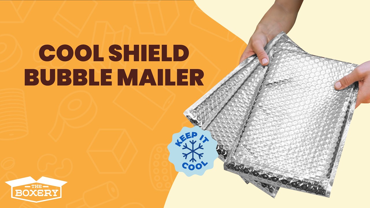 Youtube Video Cool Shield Bubble Mailers