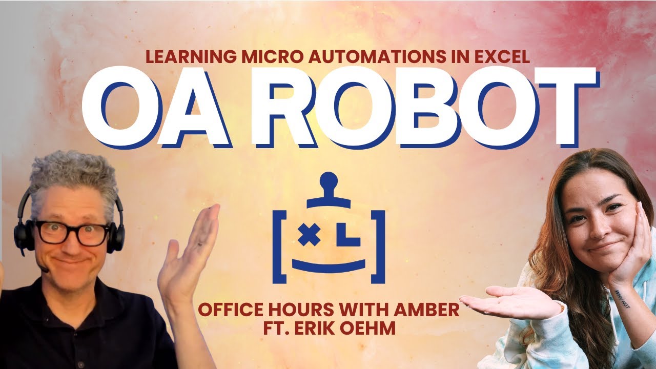 6x1 Learning Micro Automations with OA Robot in Excel