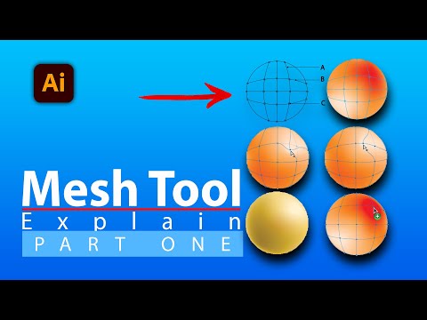 Master the Mesh Tool in Adobe Illustrator  Gradient vs Mesh Tool Explained  Class 19