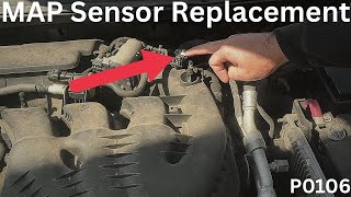 How to Replace MAP Sensor Jeep Cherokee Trailhawk
