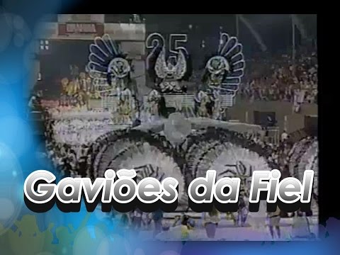 Gaviões da Fiel 1995 - o melhor desfile e o melhor samba do carnaval de São Paulo - com letra